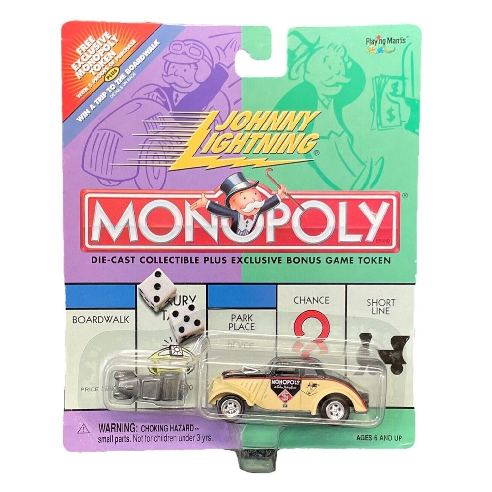 Johnny Lightning Monopoly‎ '33 Willys Gasser Coupe Car Die Cast